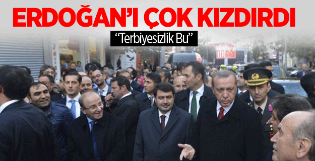 Erdoğan'ı Bu Görüntü Çok Kızdırdı