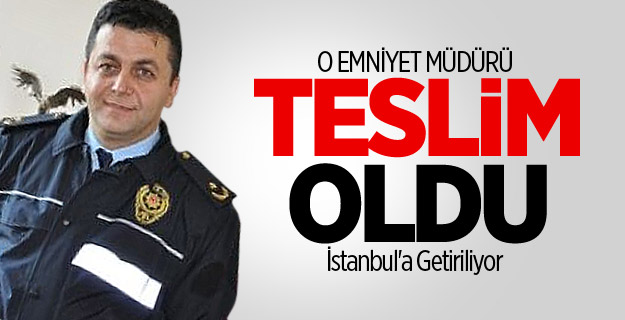 Cizre Emniyet Müdürü Teslim Oldu