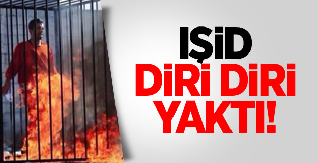 IŞİD Diri Diri Yaktı (+18)