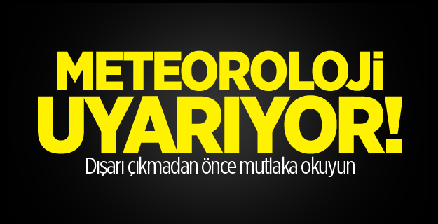 Meteoroloji'den akşam saatlerinde yağış uyarısı