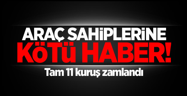 Motorine zam geldi