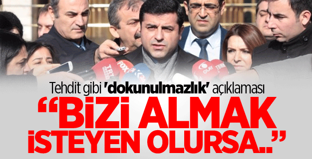 HDP'den 'dokunulmazlık' açıklaması