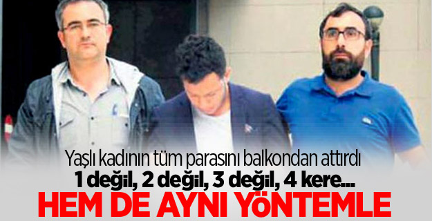 Kazandığı tüm parayı balkondan attı