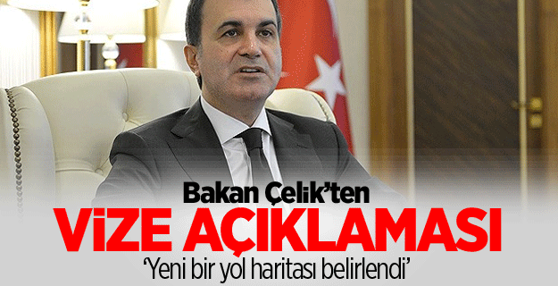 Bakan Çelik'ten vize açıklaması