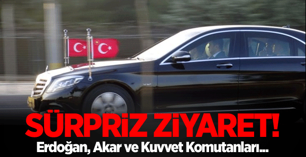 Erdoğan'dan Mardin'e sürpriz ziyaret