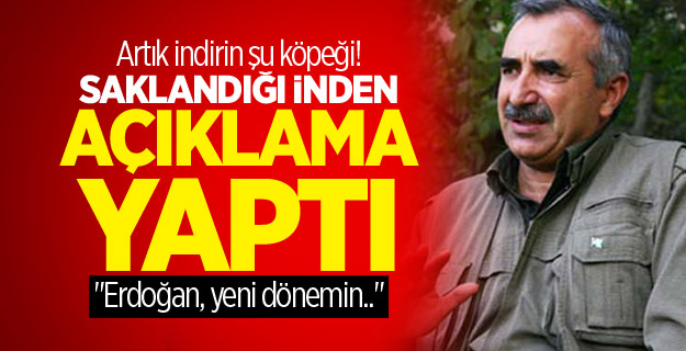 Murat Karayılan saklandığı inden açıklama yaptı
