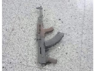 İşte teröristin kullandığı o silah