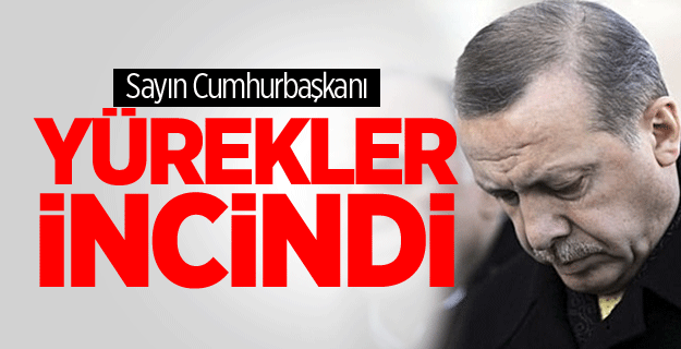 Cumhurbaşkanı Erdoğan'ın açıklaması yürekleri acıttı!