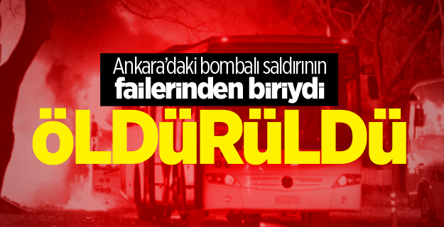 Ankara saldırısının faili Lice'de öldürüldü
