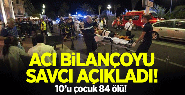 Acı bilançoyu savcı açıkladı