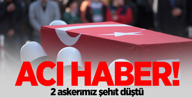 Operasyon bölgesinde çatışma: 2 şehit