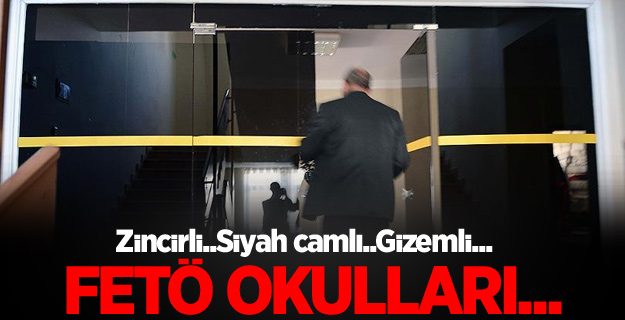 FETÖ'nün okulunda zincirli gizli odalar