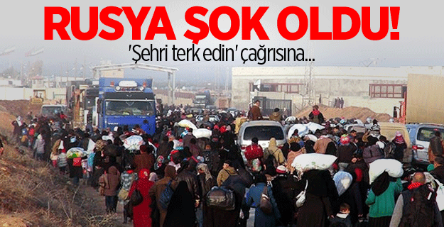 Halepli muhalifler Rusya'nın talebini reddetiler!