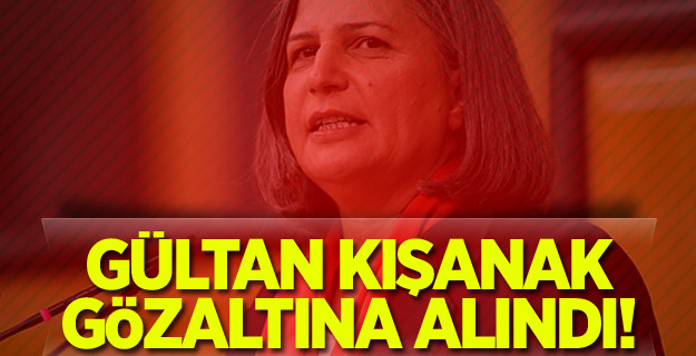 Gültan Kışanak gözaltına alındı!
