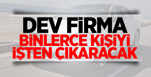 Volkswagen binlerce kişiyi işten çıkaracak