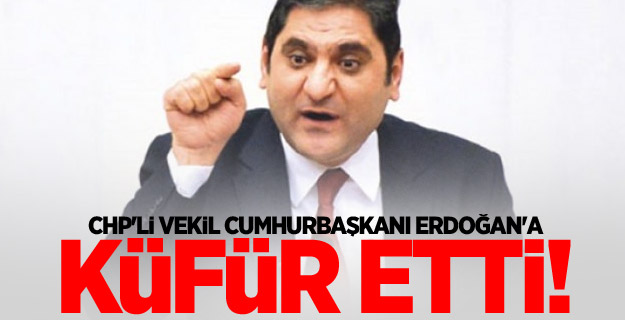 CHP'li vekil Cumhurbaşkanı Erdoğan'a küfür etti!