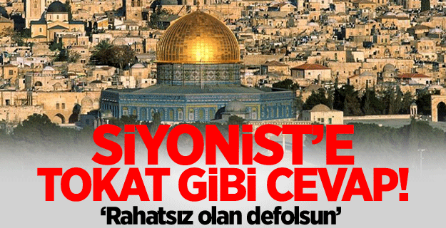 İkrime Sabri: Ezandan rahatsız olan defolsun!