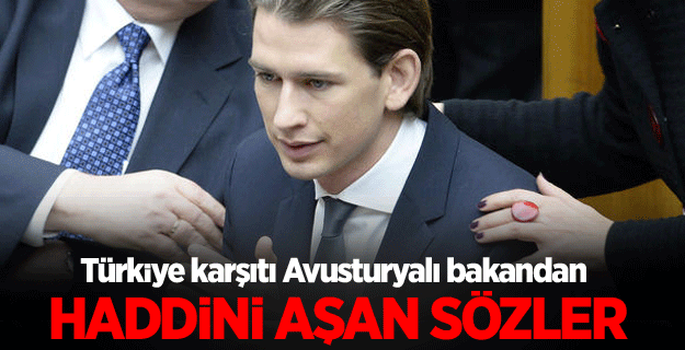 Avusturyalı bakandan haddini aşan sözler