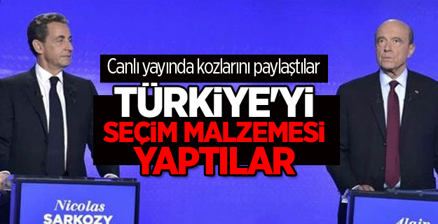 Fransa'da cumhurbaşkanlığı adayları canlı yayında kozlarını paylaştı