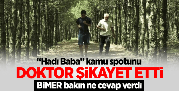 "Hadi Baba" kamu spotu yayından kaldırılıyor