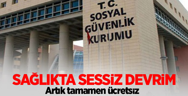 Sağlıkta sessiz devrim