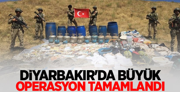 Diyarbakır'da büyük operasyon tamamlandı