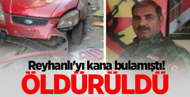 Reyhanlı'yı kana bulamıştı! Öldürüldü