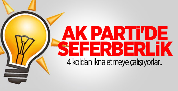 AK Parti, Burhan Kuzu’yu ikna etmeye çalışıyor