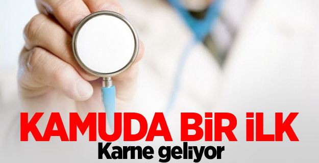 Kamuda bir ilk... Karne geliyor