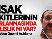 İmsak Vakitlerinin Ayarlanmasında Yanlışlık Yok