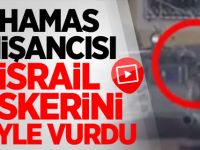 Hamas Nişancısı İsrail Askerini Böyle Vurdu