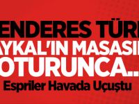 Menderes Türel Baykal'ın Masasına Oturunca