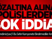 Gözaltındaki polisi Hz. Muhammed, eşi ve dört halife selamlamış