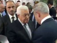 Şimon Peres'in cenaze törenine Mahmut Abbas da katıldı