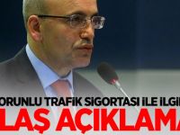 Zorunlu trafik sigortası ile ilgili flaş açıklama