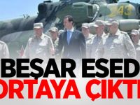 Beşar Esed ortaya çıktı!