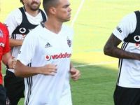 Pepe, Beşiktaş ile ilk antrenmanına çıktı