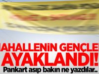 Bir mahalle, uyuşturucuya savaş açtı