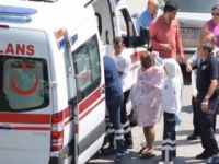 Üzerine benzin döküp, kendini yaktı