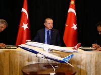 Erdoğan THY-Boeing imza törenine katıldı