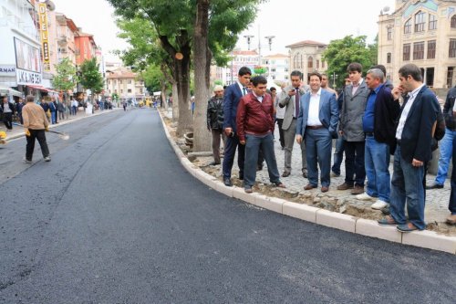 Aksaray'da Bir Gecede Yeni Yol Açıldı
