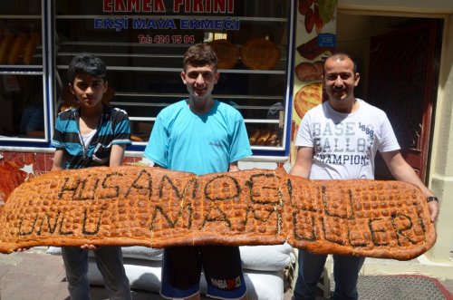 Bu Da Ramazan’ın En Büyük Pidesi