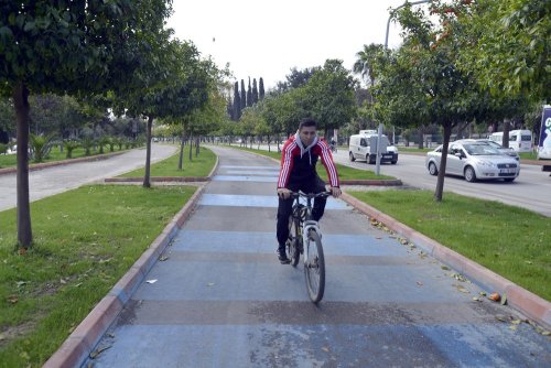 Büyükşehir’den 125 Kilometre Bisiklet Yolu