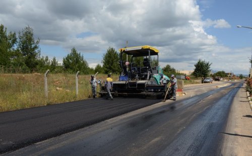 Büyükşehir’den Kızıllı’ya Sıcak Asfalt