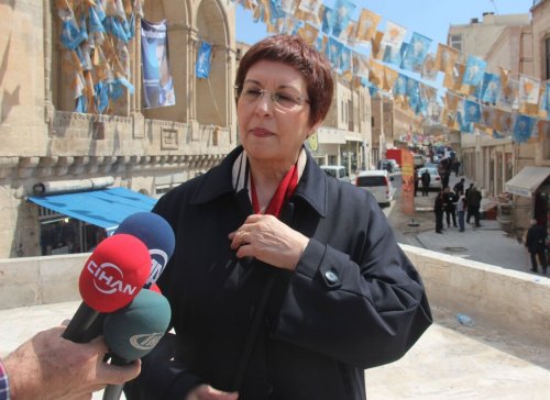 Chp’li Sarı Mardin’de Esnafı Ziyaret Etti