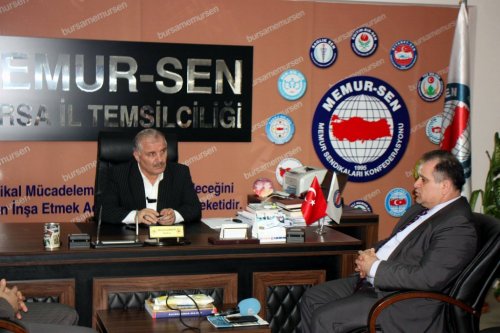 Dağ-der'den Memur-Sen Ziyareti