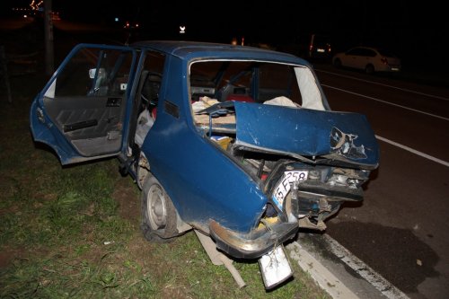 Hasta Taşıyan Otomobile Kamyonet Çarptı: 1 Yaralı