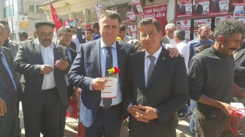 Mhp Adayları Çimen Aşkale Ve Çat’a Çıkarma Yaptı