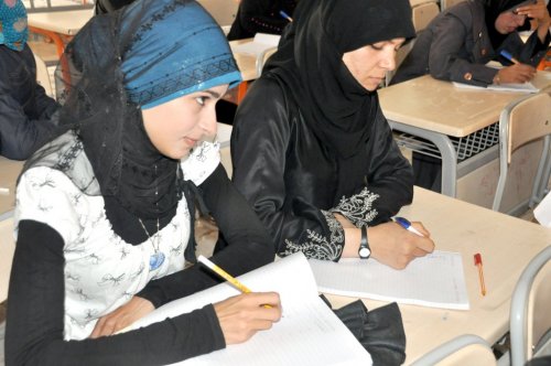 Suriyelilere Türkçe Kursu Veriliyor