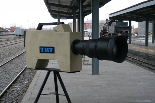 Trt'nin 50. Yıl Treni Kars Garı'nda